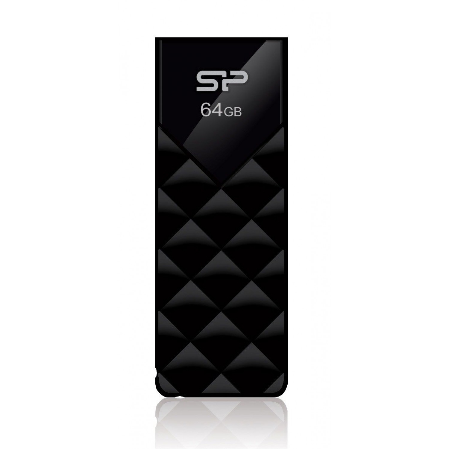 SILICON POWER USB Flash Ultima U03, 64GB, USB 2.0, μαύρο SILICON POWER USB Flash Ultima U03, 64GB, USB 2.0, μαύρο