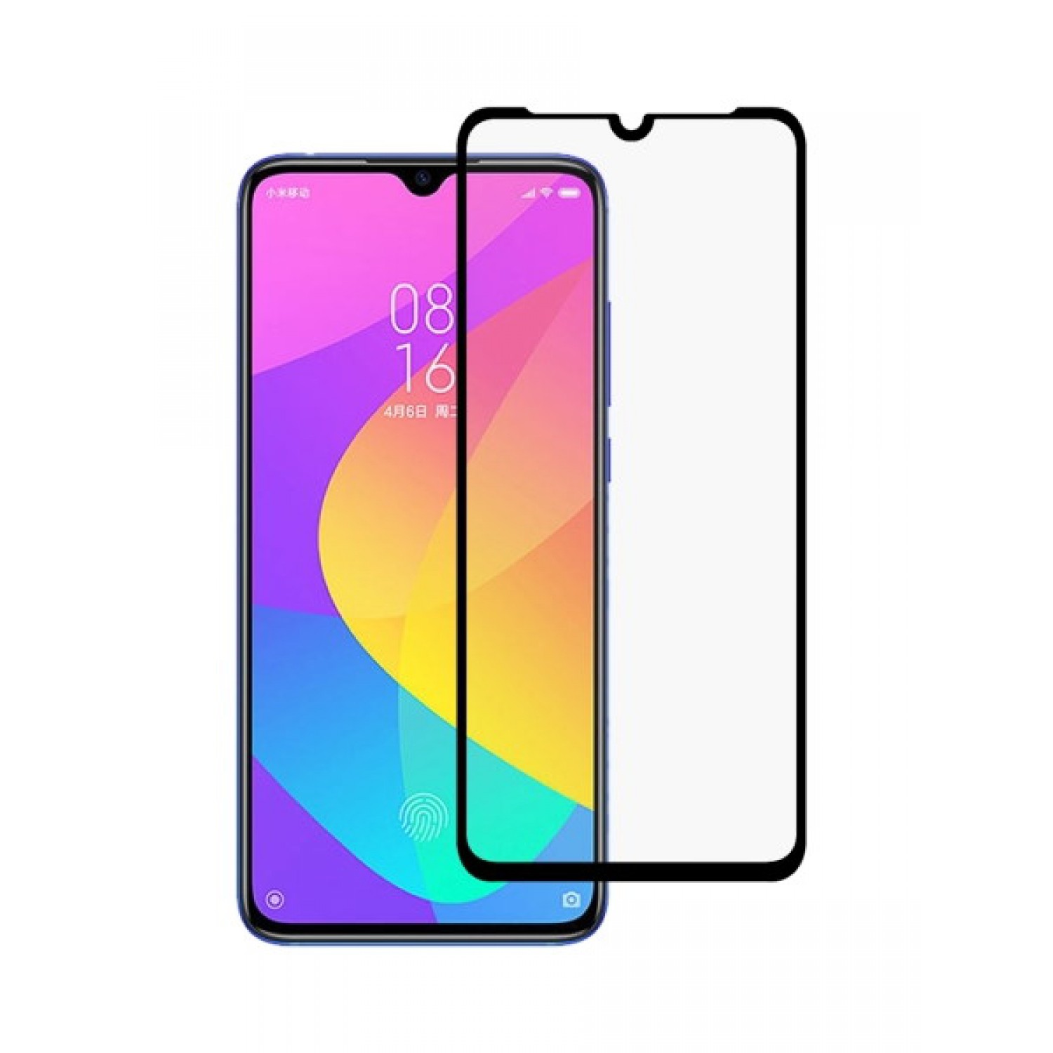 POWERTECH Tempered Glass 5D Full Glue, Xiaomi Mi CC9 Qualcomm, μαύρο POWERTECH Tempered Glass 5D Full Glue, Xiaomi Mi CC9 Qualcomm, μαύρο
