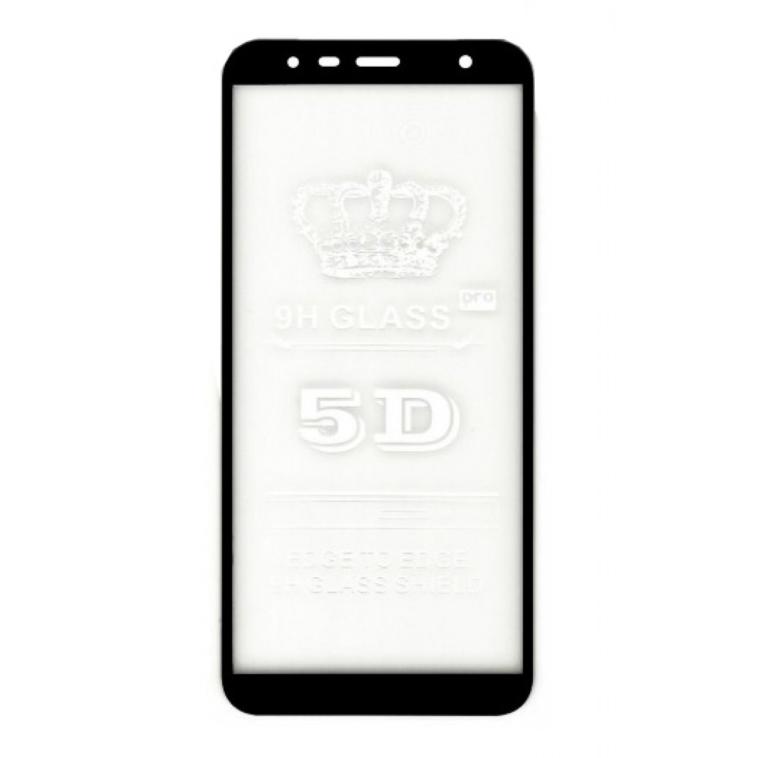 POWERTECH Tempered Glass 5D Full Glue για Samsung J4 Plus 2018, Black POWERTECH Tempered Glass 5D Full Glue για Samsung J4 Plus 2018, Black