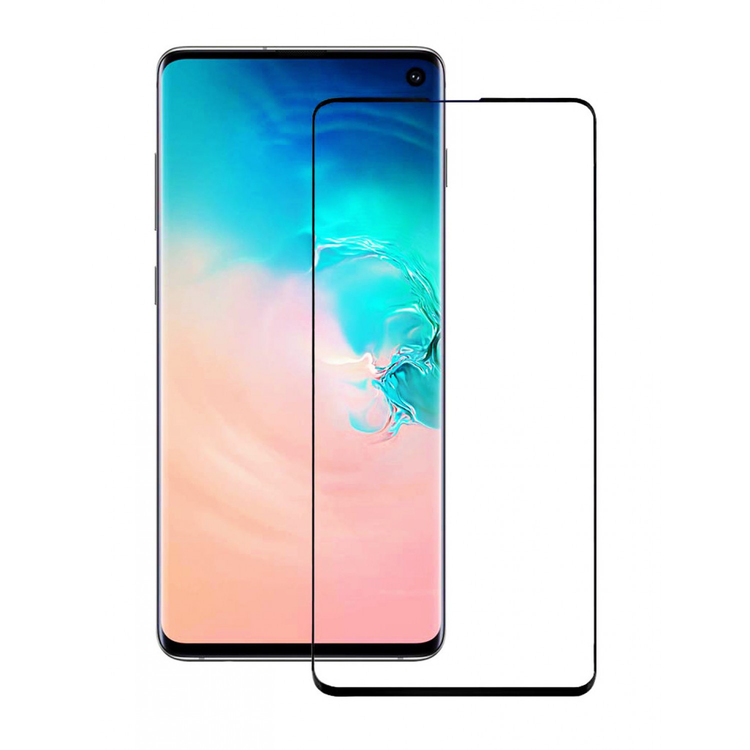 POWERTECH Tempered Glass 5D Full Glue για Samsung S10e, μαύρο POWERTECH Tempered Glass 5D Full Glue για Samsung S10e, μαύρο