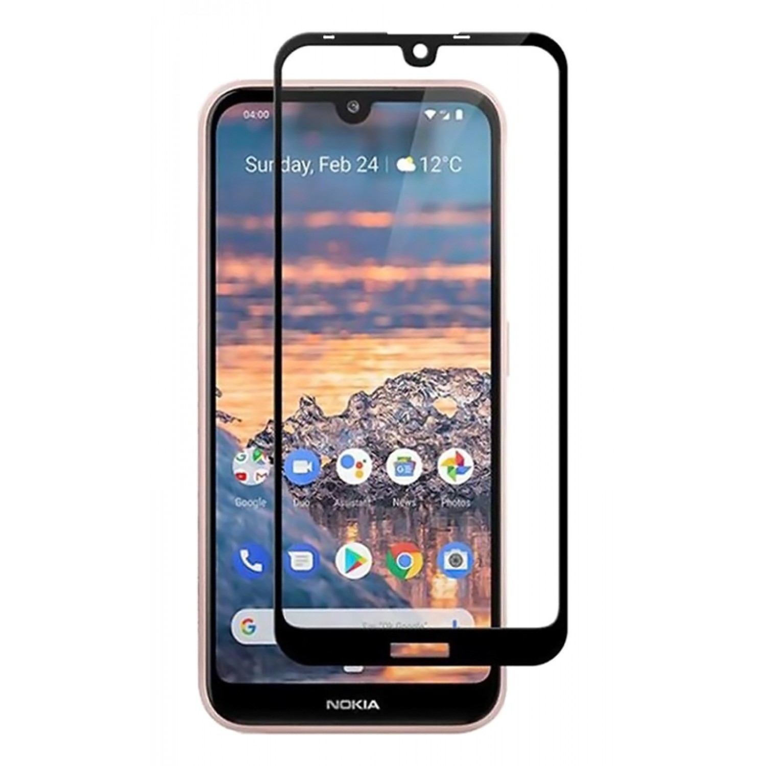 POWERTECH Tempered Glass 5D Full Glue, Nokia 3.2, μαύρο POWERTECH Tempered Glass 5D Full Glue, Nokia 3.2, μαύρο