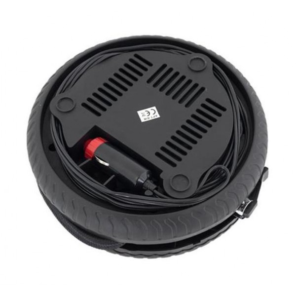 Ηλεκτρικό κομπρεσέρ αυτοκινήτου AG489, 260PSI, 12V, μαύρο Ηλεκτρικό κομπρεσέρ αυτοκινήτου AG489, 260PSI, 12V, μαύρο