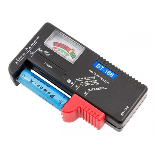Συσκευή μέτρησης ισχύος μπαταρίας 1.5V & 9V AG372 Συσκευή μέτρησης ισχύος μπαταρίας 1.5V & 9V AG372