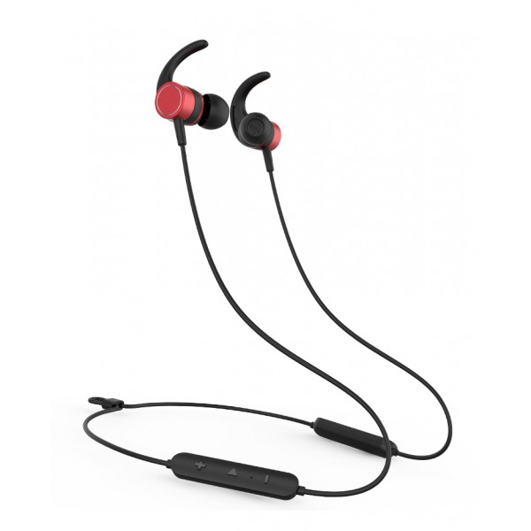 YISON Earphones E17-RD, Bluetooth 5.0, multipoint, με μαγνήτη, κόκκινα YISON Earphones E17-RD, Bluetooth 5.0, multipoint, με μαγνήτη, κόκκινα