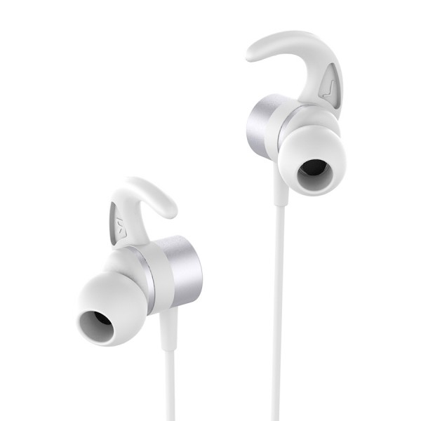 YISON Earphones E17-WH, Bluetooth 5.0, multipoint, με μαγνήτη, λευκά YISON Earphones E17-WH, Bluetooth 5.0, multipoint, με μαγνήτη, λευκά