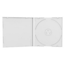MEDIARANGE θήκη CD/DVD,  slim 5.2mm, διάφανη, 100τμχ