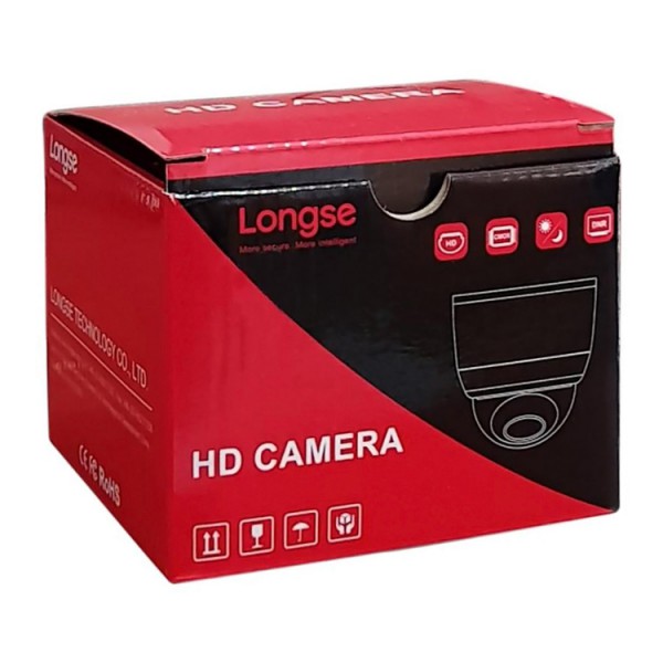 LONGSE Υβριδική Κάμερα Dome CCTV-029, 2.1MP 1080p, IR 20M