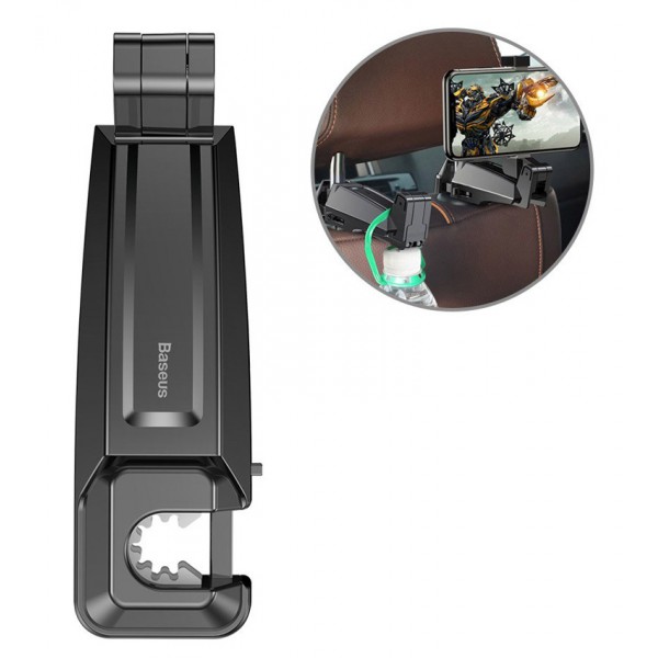 BASEUS βάση στήριξης αντικειμένων για προσκέφαλο αυτοκινήτου SUHZ-A01