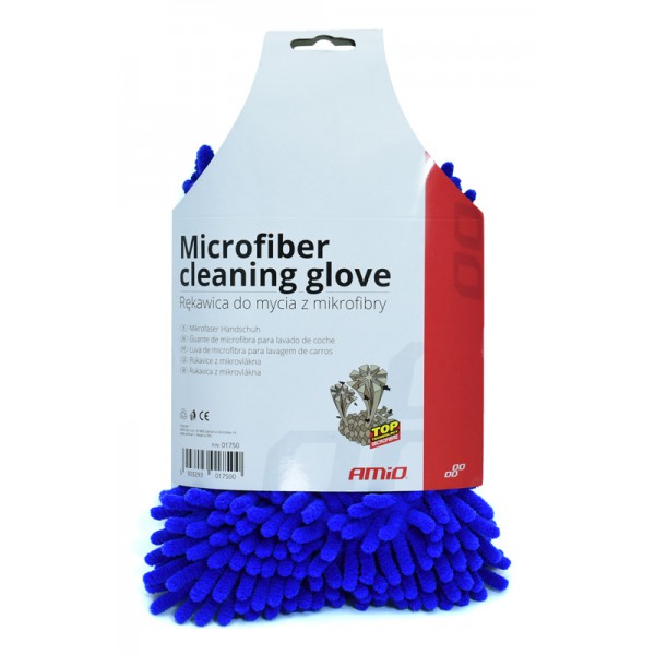 AMIO Γάντι καθαρισμού μικροινών 25 x 18cm, μπλε