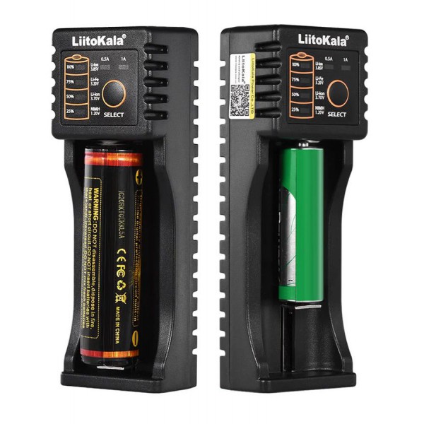 LIITOKALA φορτιστής LII-100B για μπαταρίες NiMH/CD, Li-Ion, IMR, 1 slot LIITOKALA φορτιστής LII-100B για μπαταρίες NiMH/CD, Li-Ion, IMR, 1 slot