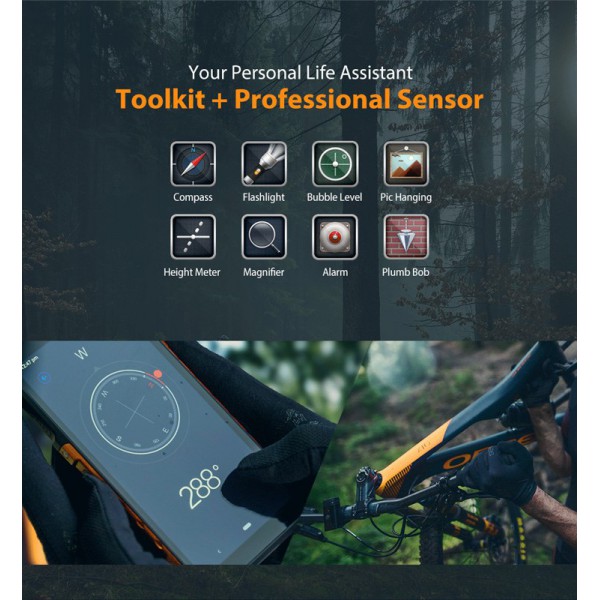 ULEFONE Smartphone Armor X5, IP68/IP69K, 5.5", 3/32GB, Octa-core, μαύρο ULEFONE Smartphone Armor X5, IP68/IP69K, 5.5", 3/32GB, Octa-core, μαύρο