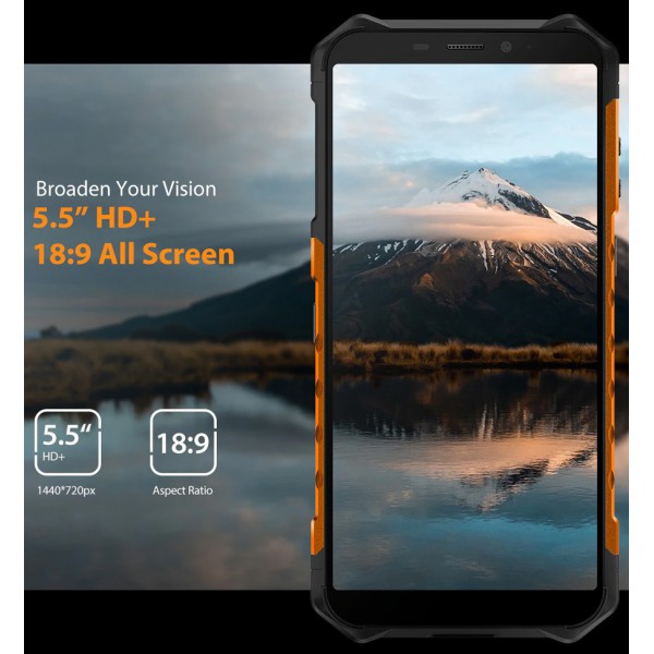 ULEFONE Smartphone Armor X5, IP68/IP69K, 5.5", 3/32GB, Octa-core, μαύρο ULEFONE Smartphone Armor X5, IP68/IP69K, 5.5", 3/32GB, Octa-core, μαύρο