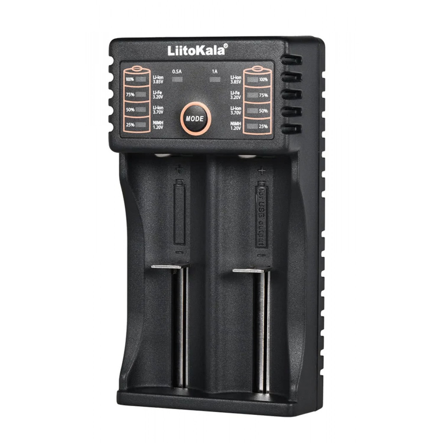 LIITOKALA φορτιστής LII-202 για μπαταρίες NiMH/CD, Li-Ion, IMR, 2 slots LIITOKALA φορτιστής LII-202 για μπαταρίες NiMH/CD, Li-Ion, IMR, 2 slots