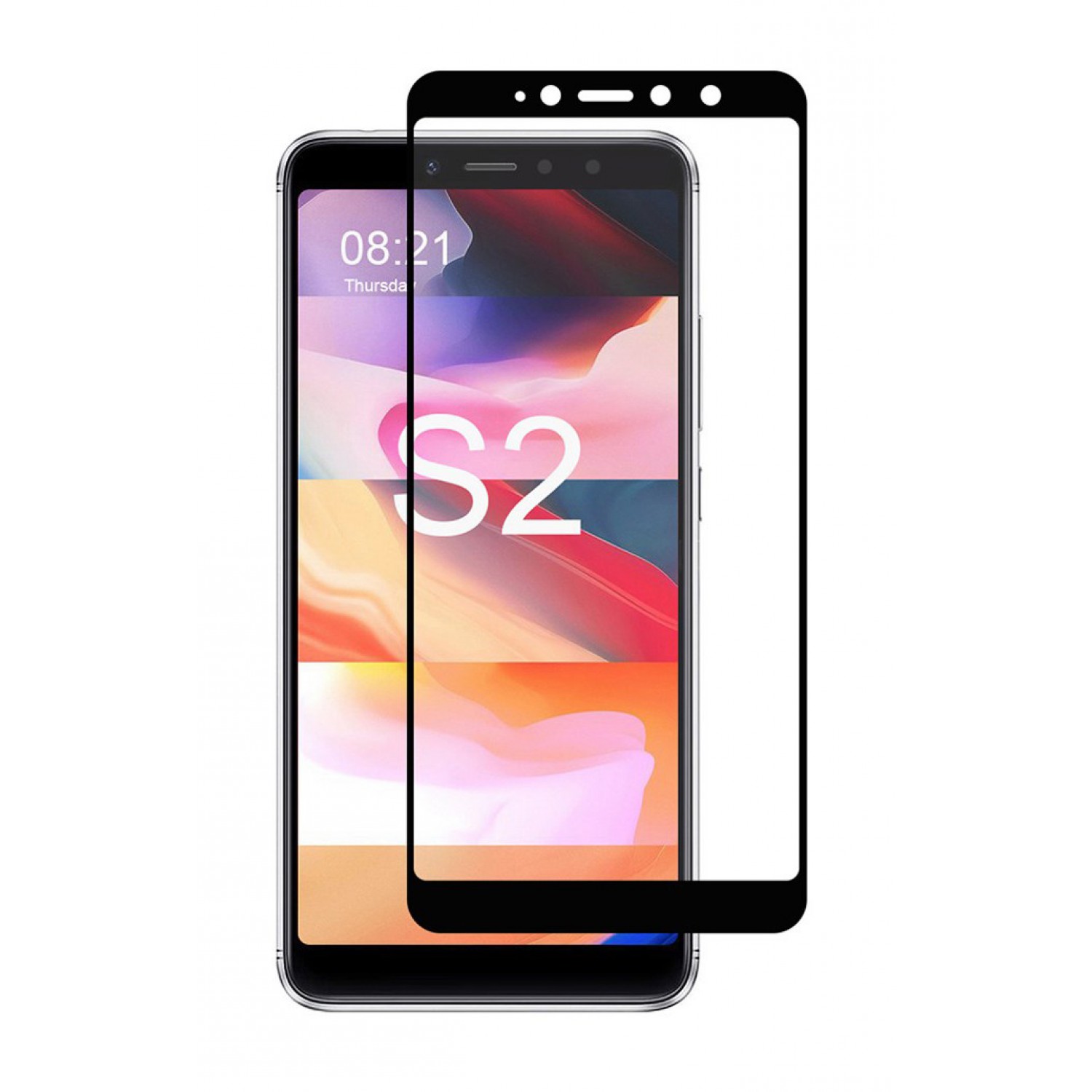 POWERTECH Tempered Glass 5D Full Glue για Xiaomi S2 Qualcomm, μαύρο POWERTECH Tempered Glass 5D Full Glue για Xiaomi S2 Qualcomm, μαύρο
