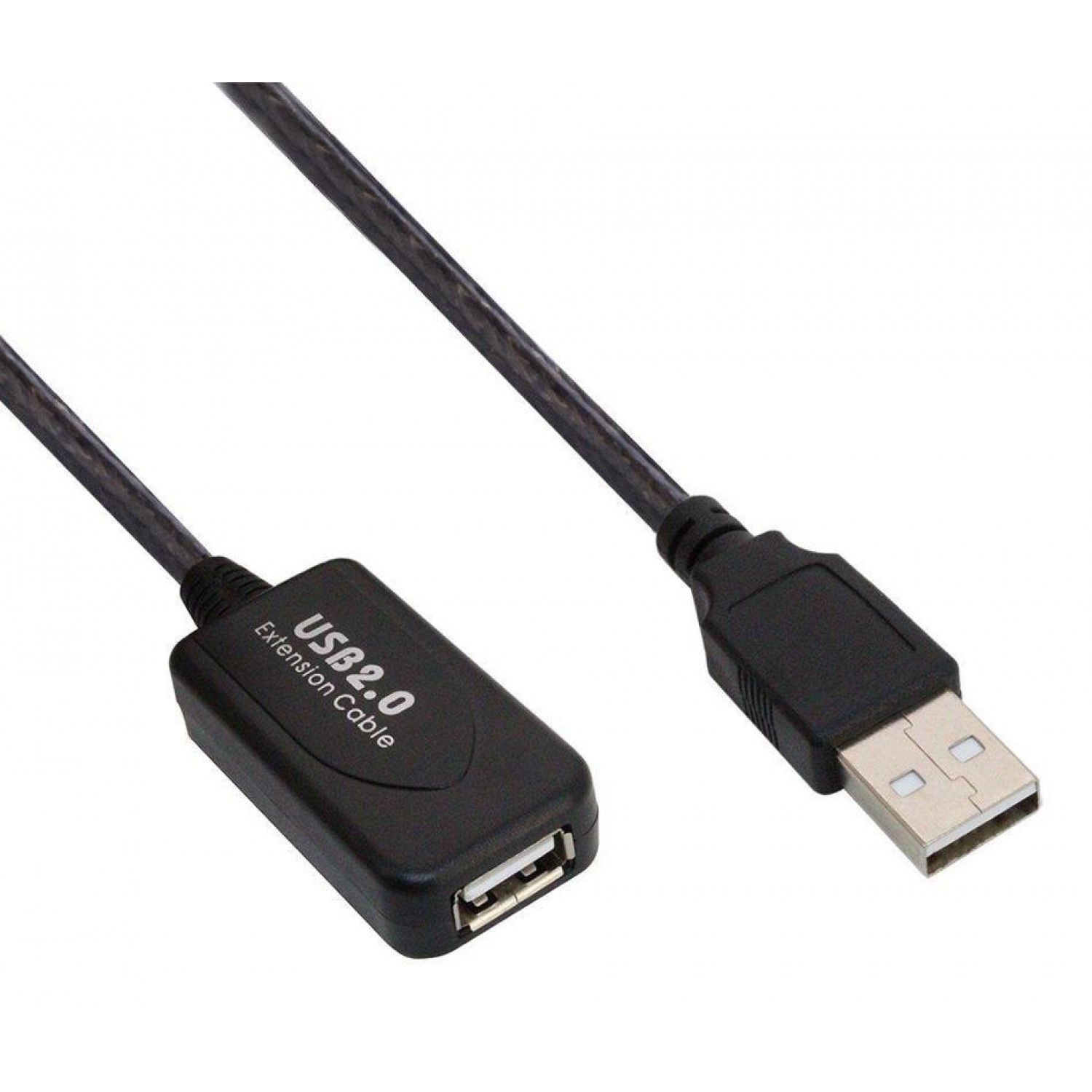 POWERTECH καλώδιο USB 2.0 με ενισχυτή CAB-U041, 10m, μαύρο POWERTECH καλώδιο USB 2.0 με ενισχυτή CAB-U041, 10m, μαύρο