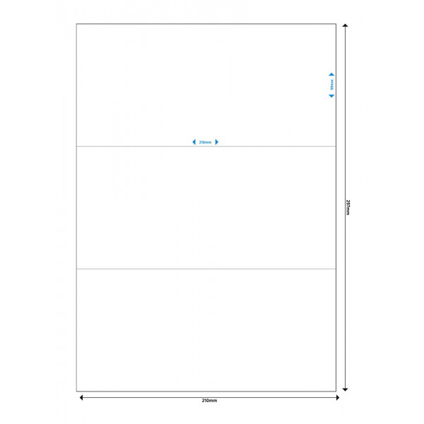 MEDIARANGE Ετικέτες πολλαπλών χρήσεων MRINK142, 210x99mm, 150τμχ