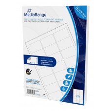 MEDIARANGE Ετικέτες πολλαπλών χρήσεων MRINK148, 63.5x38.1mm, 1050τμχ