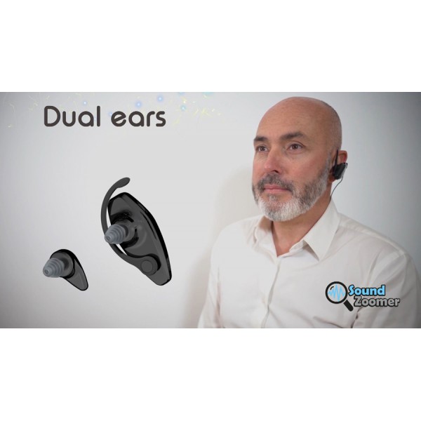 WELLYS ακουστικό ενίσχυσης ήχου 008610B, με κλιπ WELLYS ακουστικό ενίσχυσης ήχου 008610B, με κλιπ