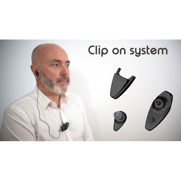 WELLYS ακουστικό ενίσχυσης ήχου 008610B, με κλιπ WELLYS ακουστικό ενίσχυσης ήχου 008610B, με κλιπ