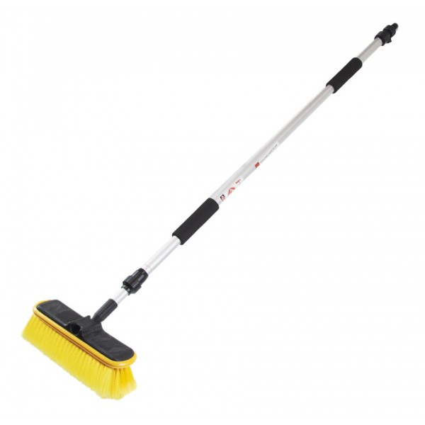 AMIO τηλεσκοπική βούρτσα αυτοκινήτου 01745, 120-200cm, κίτρινη
