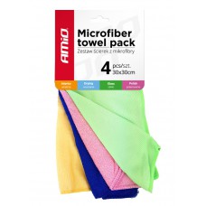 AMIO πανάκια καθαρισμού από μικροΐνες 01983, 30 x 30cm, 4τμχ