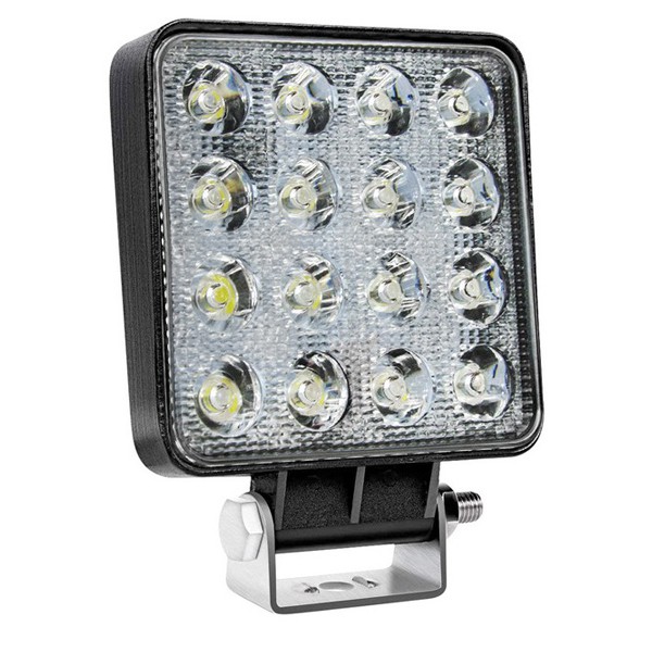 AMIO LED προβολέας AWL10, τετράγωνος, 3800lm, IP67, 48W, 9-36V AMIO LED προβολέας AWL10, τετράγωνος, 3800lm, IP67, 48W, 9-36V