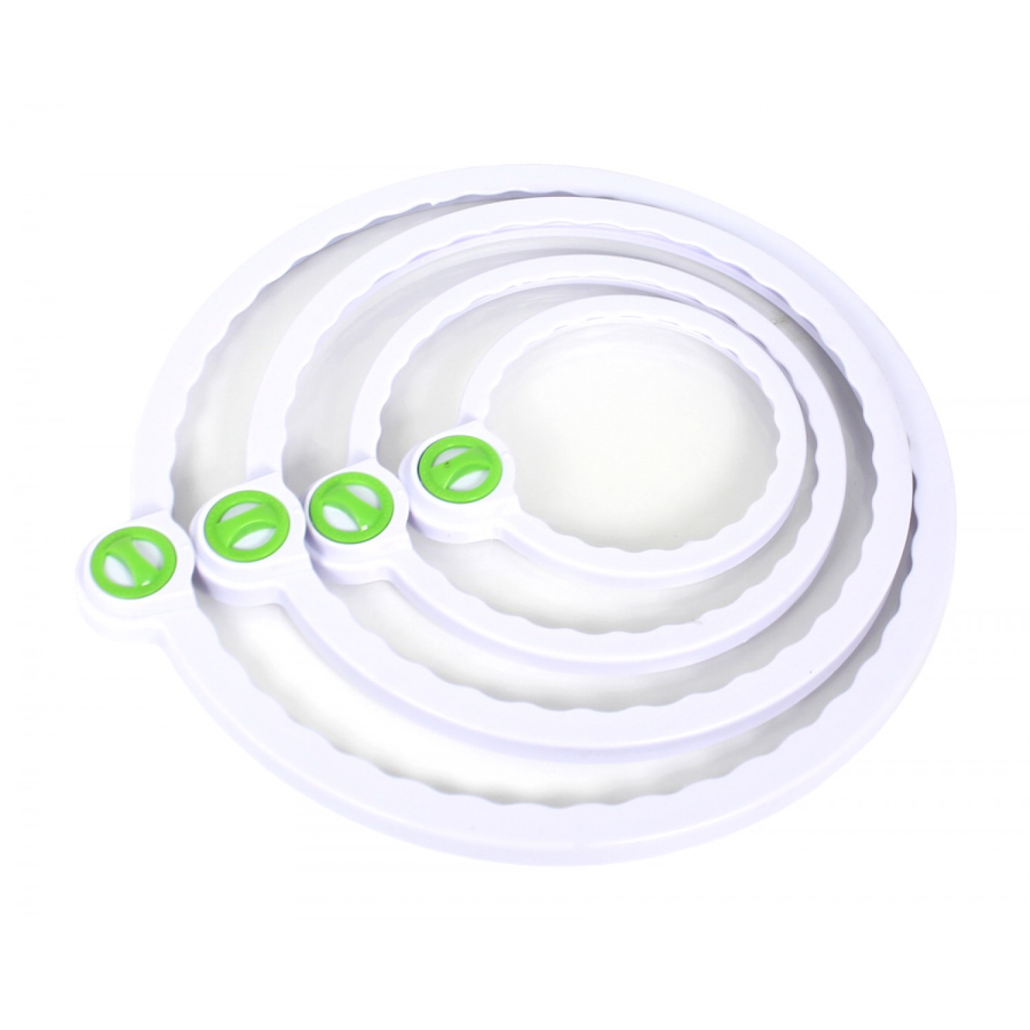 GENIUS IDEAS σετ καπακιών για δοχεία τροφίμων 041802, 4τμχ