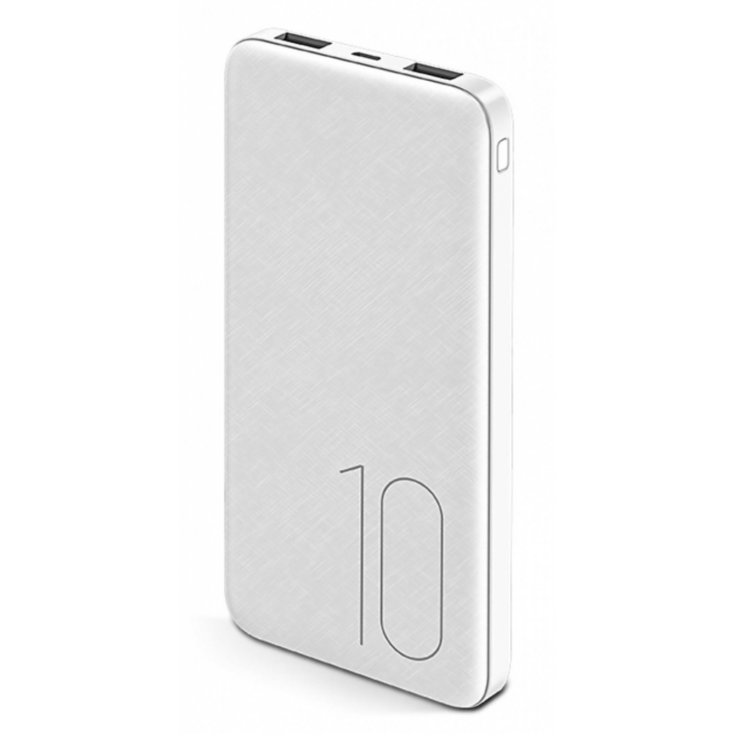USAMS power bank PB7 10000mAh, 2x output, 2.1A, λευκό