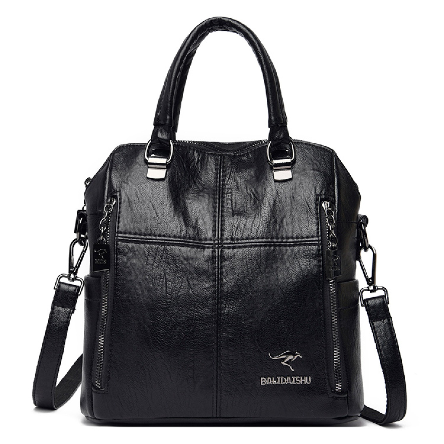 BALIDAISHU γυναικεία τσάντα ώμου 1316-BLACK, μαύρη