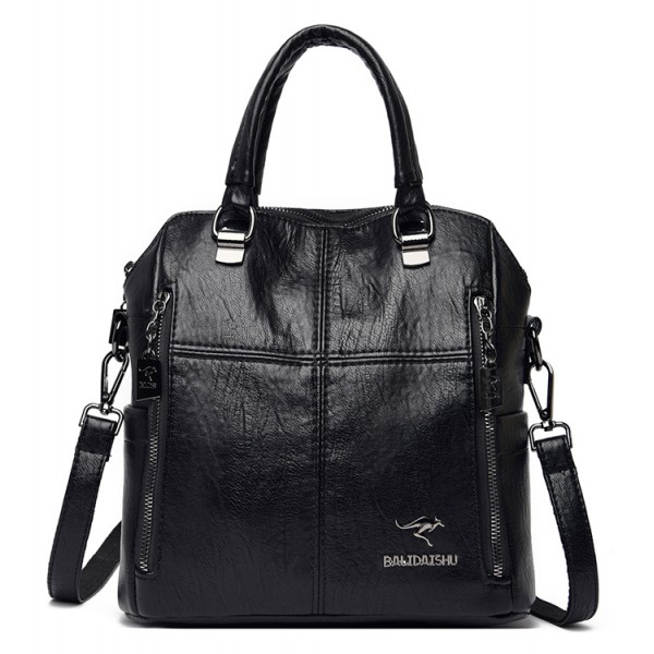 BALIDAISHU γυναικεία τσάντα ώμου 1316-BLACK, μαύρη