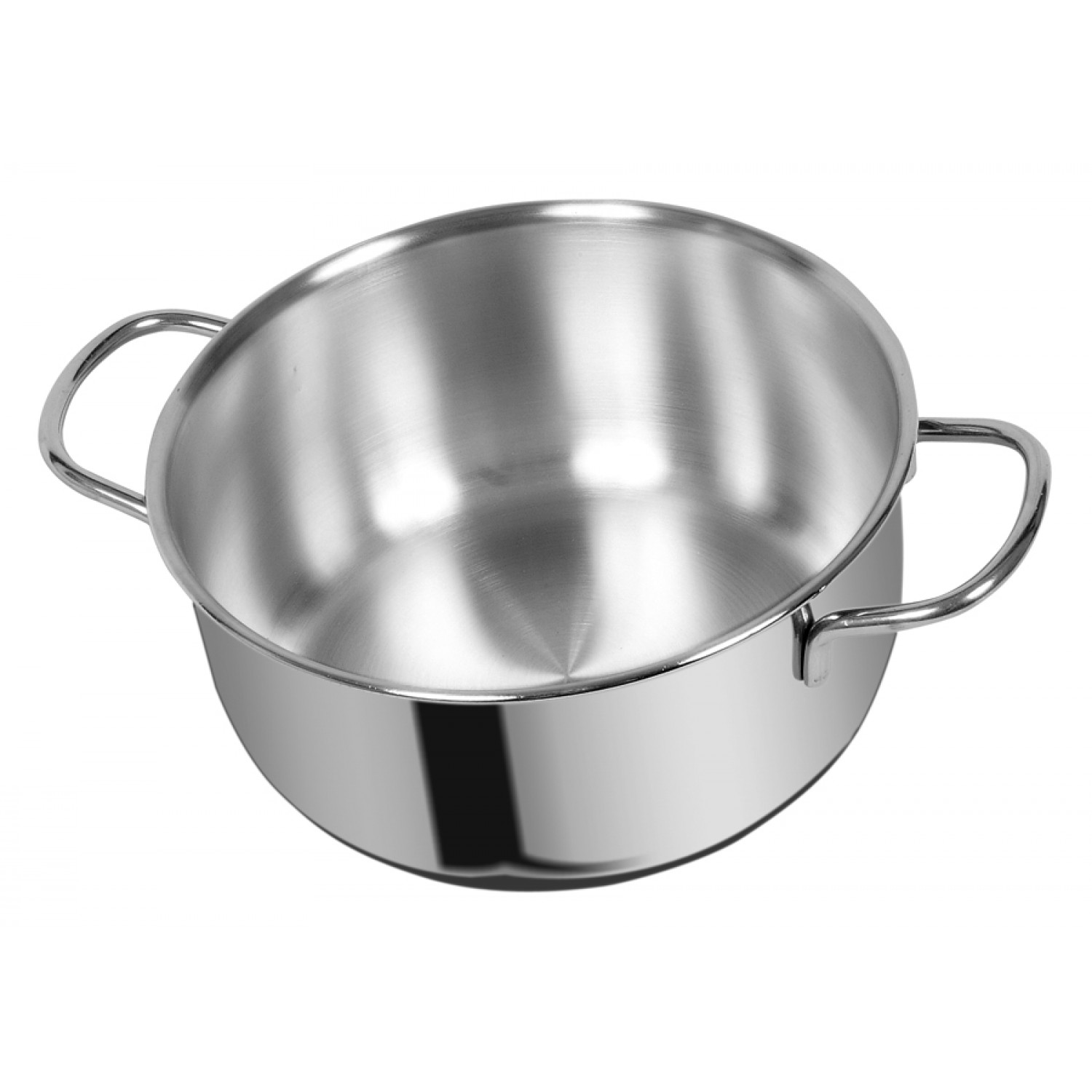 METALSOMMA Κατσαρόλα 155/28, AISI 430, inox, 7.5lt, 28cm