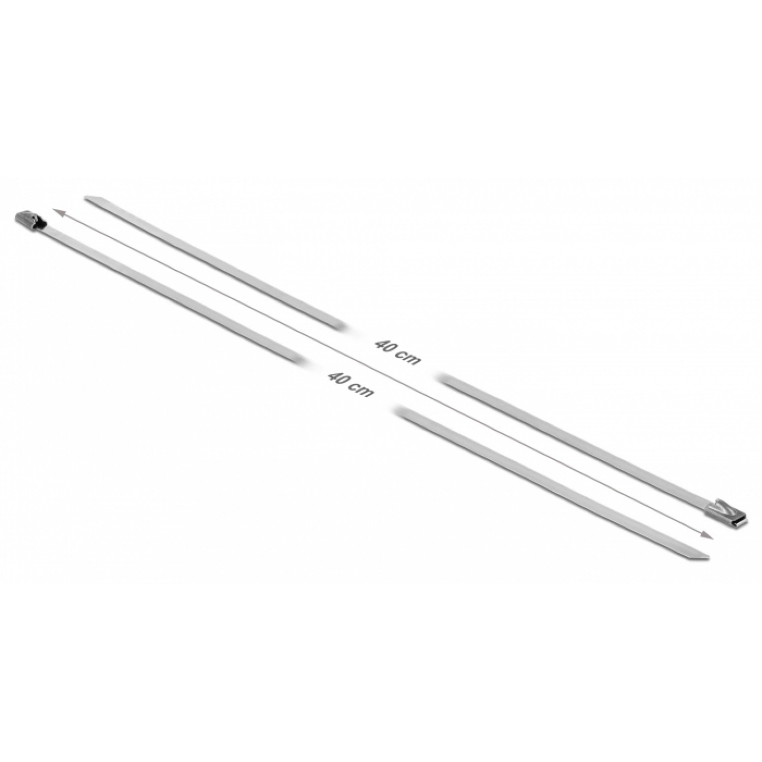 DELOCK μεταλλικός σφιγκτήρας καλωδίων 18769, 400x4.6mm, 10τμχ DELOCK μεταλλικός σφιγκτήρας καλωδίων 18769, 400x4.6mm, 10τμχ