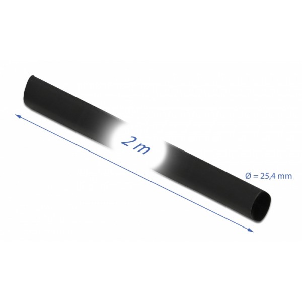 DELOCK Θερμοσυστελλόμενο μονωτικό για καλώδια 20670, 2mx25.4mm, 4:1 DELOCK Θερμοσυστελλόμενο μονωτικό για καλώδια 20670, 2mx25.4mm, 4:1