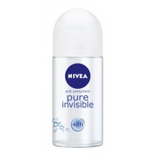 NIVEA αποσμητικό Roll-on Pure Invisible, 50ml