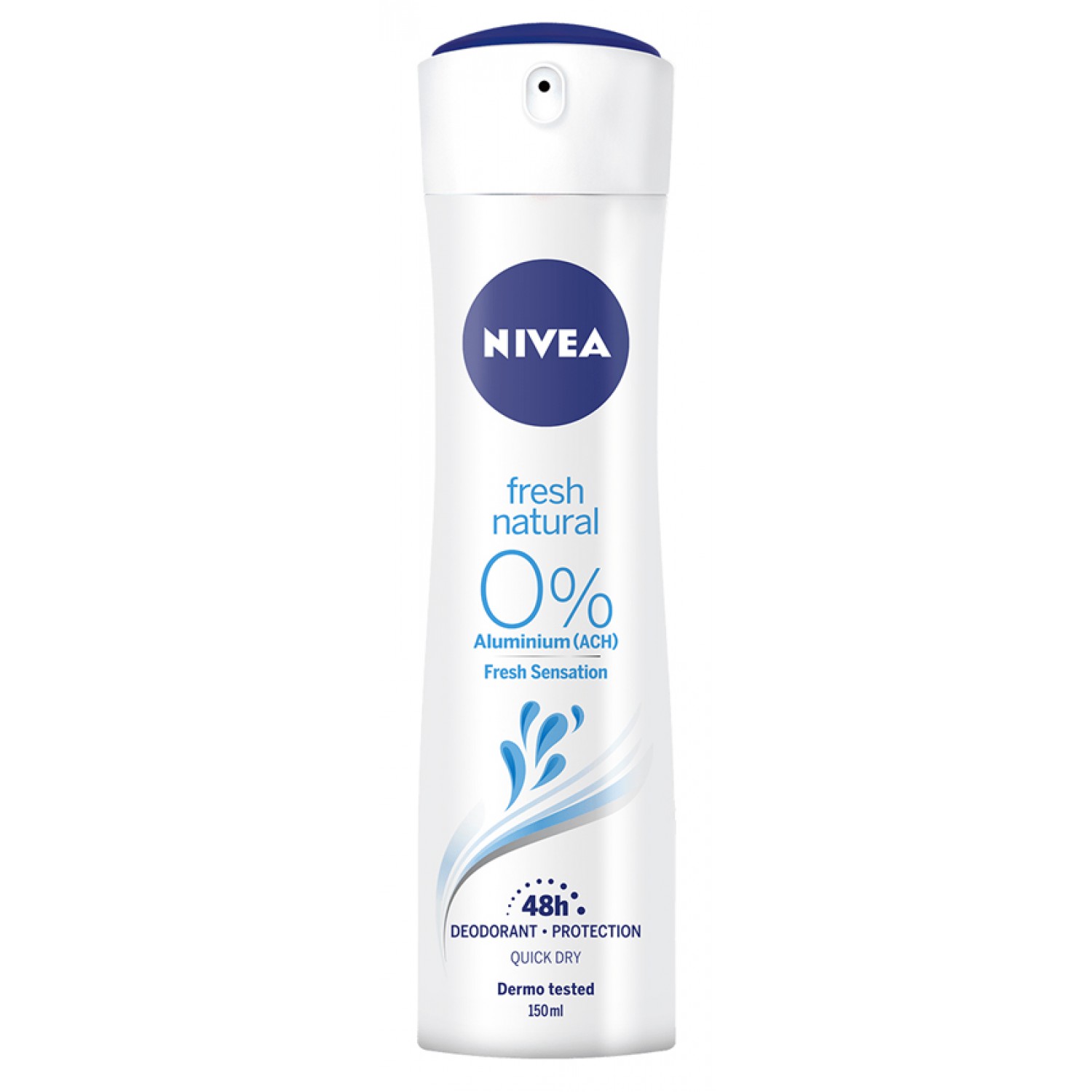 NIVEA αποσμητικό σπρέι Fresh Natural 0% Aluminium, 150ml