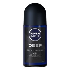 NIVEA MEN αποσμητικό Roll-on Deep, 50ml