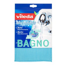 VILEDA πετσέτα μικροϊνών Microfibre Bagno, 23x17cm, μπλε
