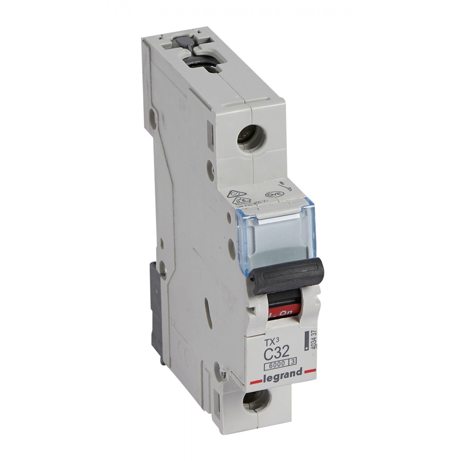 LEGRAND αυτόματη ασφάλεια C32 403437, 1P, 32A, 6kA, 230V, 10τμχ