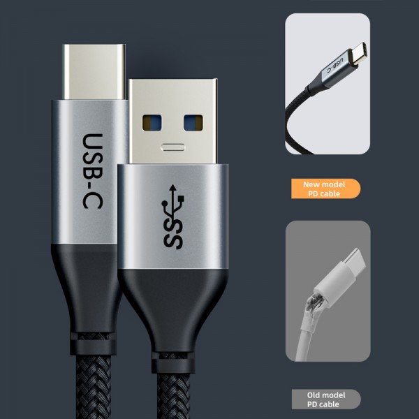 CABLETIME καλώδιο USB 2.0 σε USB Type-C C160, 3A, 1.8m, μαύρο