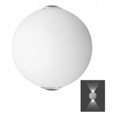 LED φωτιστικό τοίχου 5882, μεταλλικό, 6W, 3000K, λευκό