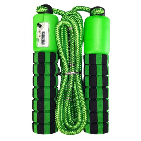 Σχοινάκι γυμναστικής με μετρητή 60295, πράσινο