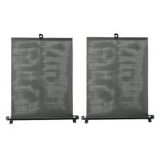 CARCOMMERCE κουρτίνα αυτοκινήτου 61005, για πλαϊνό τζάμι, 2x 55cm