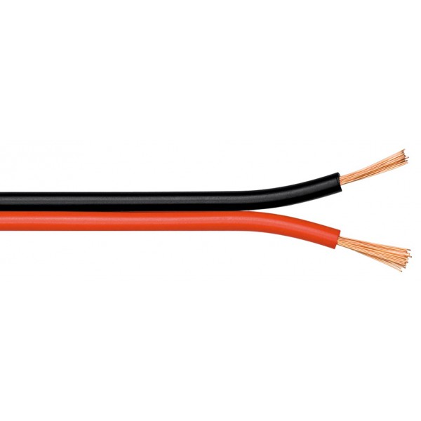 GOOBAY καλώδιο ήχου 2x 0.75 mm² 67728, CCA, 10m, μαύρο & κόκκινο GOOBAY καλώδιο ήχου 2x 0.75 mm² 67728, CCA, 10m, μαύρο & κόκκινο