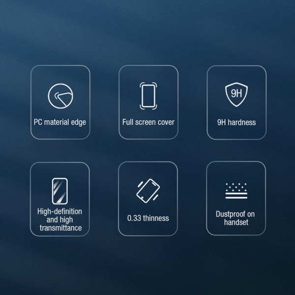 NILLKIN tempered glass Full Coverage 3D για Apple iPhone 12 Pro Max NILLKIN tempered glass Full Coverage 3D για Apple iPhone 12 Pro Max