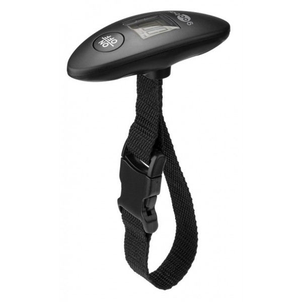 GOOBAY ηλεκτρονική ζυγαριά αποσκευών 71882, kg, lb, μαύρη