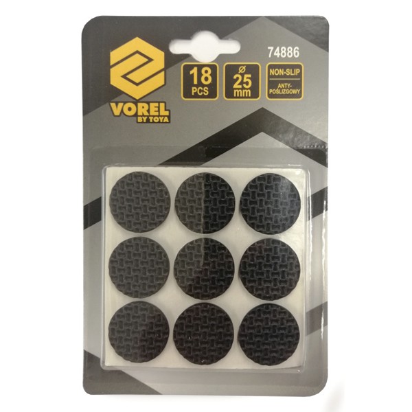 VOREL προστατευτικά pads για έπιπλα 74886, EVA, 25mm, 18τμχ