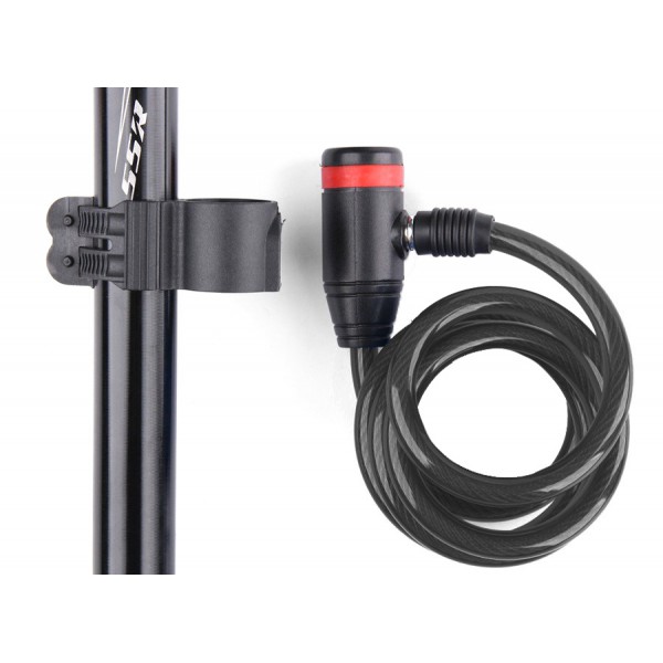 VOREL Κλειδαριά μηχανής/ποδηλάτου 77833, 120cm, με κλειδί VOREL Κλειδαριά μηχανής/ποδηλάτου 77833, 120cm, με κλειδί