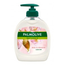 PALMOLIVE κρεμοσάπουνο Clean & care, με γάλα & αμύγδαλο, 300ml