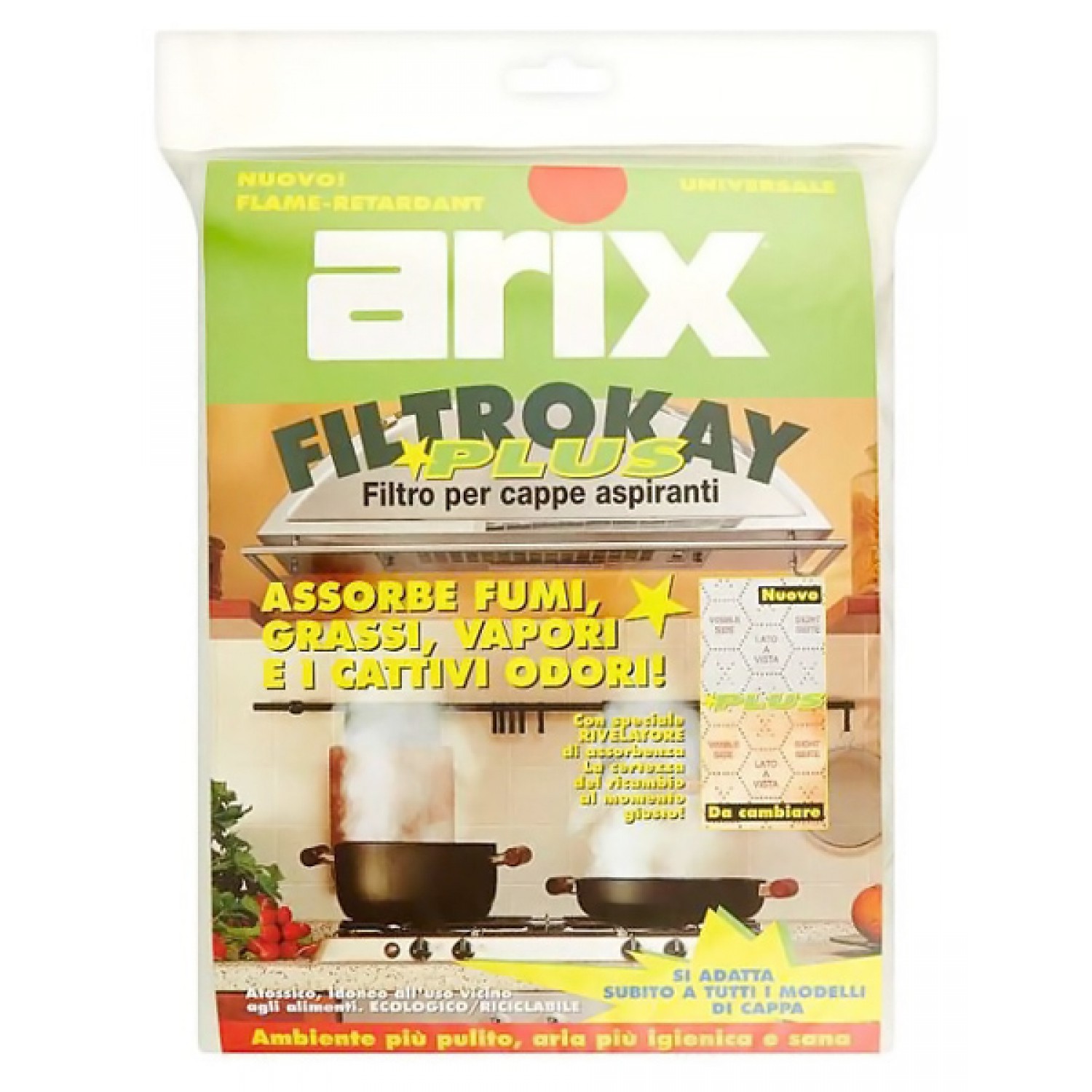 ARIX Φίλτρο απορροφητήρα Filtrokay, 50x57cm