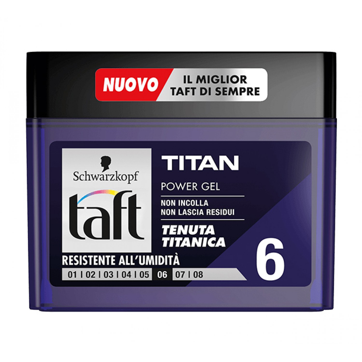 SCHWARZKOPF TAFT power gel μαλλιών Titan, No6, 250ml SCHWARZKOPF TAFT power gel μαλλιών Titan, No6, 250ml